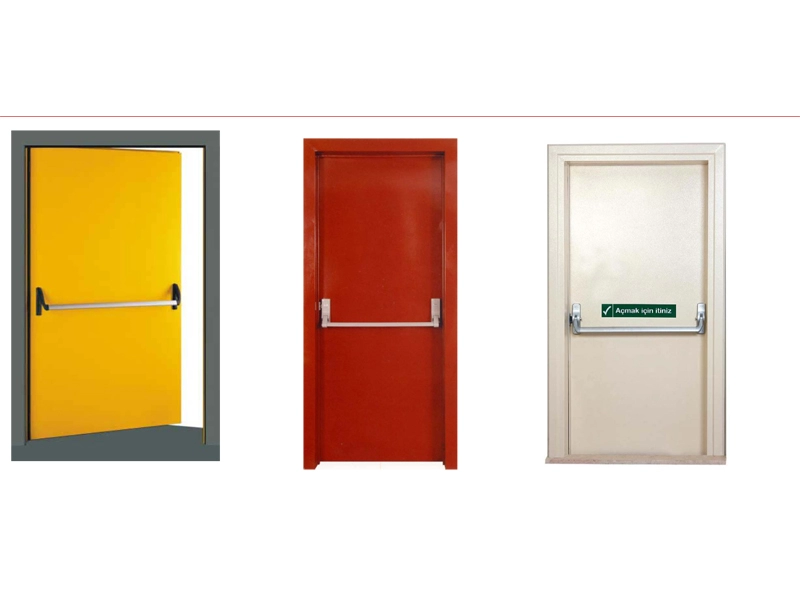 Yangın Kapıları Ve Merdivenleri